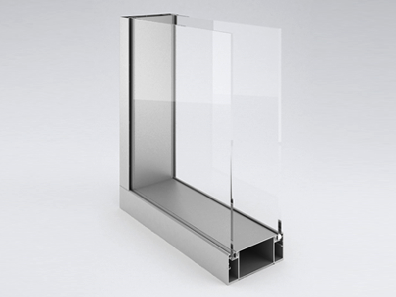 Double glass partition